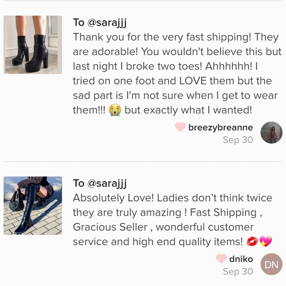 𝙇𝙖𝙨𝙩 𝙎𝙞𝙯 8.5 🖤South London Platform Boot - Picture 6 of 11